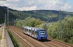 622 928 als RE 29655 (Koblenz Hbf-Kaiserslautern Hbf) bei Niederheimbachg 3.9.17