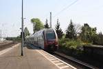 # Roisdorf 4  Und nun der Nachschuss vom CFL Kiss 2302 mit dem IC (Düsseldorf - Luxemburg) durch Roisdorf bei Bornheim in Richtung Bonn/Koblenz.