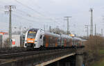 National Express 462 042 + 462 017 // Aufgenommen vom Zuweg der Station Koblenz Stadtmitte. // 1. März 2022