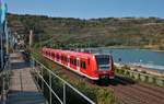 DB Regio S-Bahn Rhein Neckar 425 819-0 in Oberwesel (Rheintal) am 12.09.20