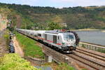 Deutschland  Loks 248512+248511 von DBF mit ICE 2013 K�ln - Oberstdorf, in Oberwesel  23/7/2026