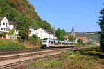 Deutschland  Triebwagen 460 014 von TDR RB26 K�lnMesse/Deutz - Mainz HBF, in Oberwesel  24/7/2026