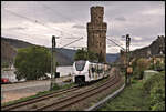 Mireo 463005 verl��t hier am 18.9.2026 um 12.15 Uhr Oberwesel in Richtung Koblenz.