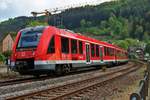 DB Regio Vareo Alstom Lint 81 (620 514) am 29.04.18 in Kordel Bahnhof auf der Eifelbahn