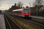 Beim Verlassen von Weilerswist ist hier der 620 532 im Nachschuß zusehen.
Am Samstag den 23.1.2016