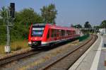 622 014 als S23 nach Rheinbach verlässt gerade Meckenheim am Freitag den 3.7.2015