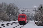 Nachschuss auf 101 124 welche zusammen mit 101 133 als Abschlepploks auf den Weg nach Aachen sind hier in Eschweiler Nothberg.