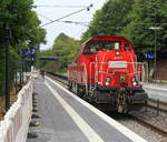 265 031-5 DB kommt als Lokzug aus Aachen-Rothe-Erde nach Stolberg-Rheinland-Gbf  und kommt aus Richtung Aachen-Rothe-Erde und fährt durch Aachen-Eilendorf in Richtung Stolberg-Hbf(Rheinland).