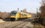 120 160 schiebt ihren Messzug aus Minden dem Zielbahnhof Aachen entgegen.