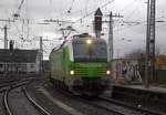 193 827-3 von Flixtrain kommt mit dem FLX30 aus Leipzig-Hbf nach Aachen-Hbf und kommt aus Richtung Köln und fährt in Aachen-Hbf ein.