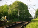 Ein Blick auf die KBS 485 in Richtung Herzogenrath.