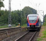 Ein Nachschuss von der Euregiobahn (RB20) kommt aus Langerwehe nach Alsdorf  und hält in Kohlscheid und fährt in Richtung Herzogenrath.