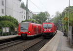 Ein Nachschuss von der 187 105 DB  kommt als Lokzug aus Aachen-West(D) nach Stolberg-Hbf(Rheinland)(D) und fuhr durch Aachen-Schanz in Richtung