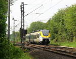 Ein Nachschuss von der 463 008 DB macht eine Testfahrt und kamm aus Mönchengladbach nach Aachen-Hbf und kommt aus Richtung Herzogenrath,Kohlscheid und fuhr durch Kohlscheid-Wilsberg in Richtung Richterich,Laurensberg,Aachen-West,Aachen-Schanz,Aachen-Hbf. Aufgenommen bei Wilsberg in Kohlscheid. Bei schönem Frühlingswetter am Vormittag vom 25.5.2019.