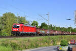 DB 187 084 mit einem Schrottzug bei Herzogenrath auf der KBS 485, 09.05.2025