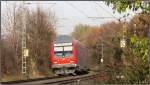 Unterwegs nach Aachen,der Wupperexpress (RE4) bei Rimburg auf der KBS 485.Bildlich festgehalten Anfang Dezember 2013.