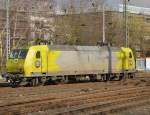 Beim Umrangieren ist hier die Alpha 145-CL 031/alias 9180 6145 1038D-XRAIL in Aachen West zu sehen.