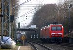 Ein Nachschuss von einem Lokzug aus Aachen-West nach Neuss-Gbf.