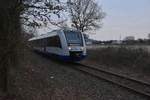 RB 34/ VIAS VT 241/1648 251 nach Mönchengladbach bei Wickrath kurz vor der Einfahrt in die Hauptstrecke Aachen-Mönchengladbach auf dem Eisernen Rhein.