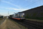 Hectorrail 162 005 Herzog/alias 151 133-6 kommt mit einem Containerzug bei Allerheiligen aus Richtung Köln durch gefahren.