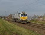 LZ kommt 247 050-8 gen Neuss gefahren am Samstag den 1.12.2018