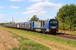 Deutschland
Lok 1272 408 von Bentheimer Eisenbahn zieht einem Stahlzug in Kaarst Broicherseite
21/8/2025