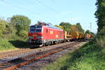Deutschland   Lok 248 994 von SH zieht einem Werkzug in Kaarst Broicherseite   19/9/2025