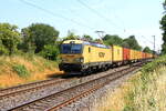 Deutschland 
Lok 7193 003 von Medway zieht einem Containerzug in Kaarst Broicherseite.
10/7/2026