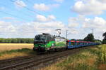 Deutschland  Lok 193 235 von Gysevcargo zieht einem leerem Autozug in B�singhoven  7/8/2026