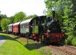 Lok  Waldbrl  am 29.5.2011 auf der Wiehltalbahn.