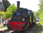 Lok  Waldbrl  am 29.5.2011 auf der Wiehltalbahn.