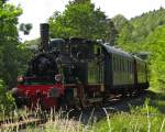 Lok  Waldbrl  am 29.5.2011 auf der Wiehltalbahn.