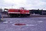Lok D65 der RLG im M�rz1983 in Neheim-H�sten
