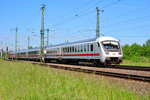 IC 2447 von Hannover Hbf über Leipzig Hbf nach Dresden Hbf, kurz hinter Leipzig-Engelsdorf. 31.05.2016