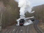 50 3648-8 des Sächsischen Eisenbahnmuseum Chemnitz unternahm am 07.