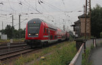 An dem Wochenende vom 11.06 zum 12.06 war der  kleine Fahrplanwechsel  bei der Bahn. Dies war gleichzeitig der letzte Einsatztag der DB Regio Südost auf der Franken-Sachsen-Magistrale von Dresden nach Hof. Dies ist gleichzeitig der letzte Einsatztag der BR 143 in Großteilen von Sachsen, nur noch bei dr S-Bahn in Dresden wird man Sie sehen können. Ab dem 12.06.2016 bedient die Leistungen des RE 3 (Dresden Hbf - Hof Hbf) und RB30 (Dresden Hbf - Zwickau (Sachs) Hbf) die Transdev Tochter MRB. Außerdem wurde die RB45 (Chemnitz Hbf - Riesa/Elsterwerda) ebenfalls an die MRB verloren. 

Hier fährt am 11.0.2016 die RB 26902 (Dresden Hbf - Zwickau (Sachs) Hbf) in den Endpunkt Zwickau ein. Schublok ist die 143 831-6