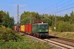 IGTL 109 013 war am 28.08.2024 mit einem Containerzug für Emons nach Glauchau unterwegs.