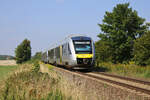 Im Sommer 2023 waren regelmäßig Lints der MRB als Ersatz auf dem RE6 zwischen Leipzig und Chemnitz unterwegs.