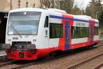 VT 513 der City Bahn Chemnitz in Wittgensdorf Mitte nach Chemnitz Hbf.24.04.2012