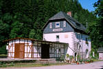 11.08.2003 Bahnhof Lichtentanne in Thüringen