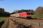 245 026-0 mit dem IC 2155 (Köln Hbf-Gera) bei Oberndorf 25.2.21