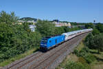 Bei herrlichem Sommerwetter, war IC 2152 am 08.08.2026 von Gera nach D�sseldorf unterwegs.