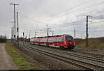 Nachschuss auf 442 777 (Bombardier Talent 2) in Großkorbetha.