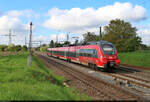 Vor vier Stunden ist 442 774 (Bombardier Talent 2) in Nürnberg Hbf losgefahren, als er in Großkorbetha aufgenommen wurde.