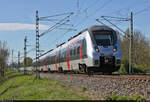 [Reupload]    9442 310 (Bombardier Talent 2) unterwegs an der Saalebrücke in Schkopau.