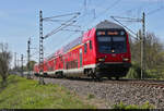 [Reupload]    DABpbzfa 762.0 (50 80 80-35 361-0 D-DB) mit Schublok 146 026-0 unterwegs an der Saalebrücke in Schkopau.