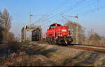 261 070-7 (Voith Gravita 10 BB) dieselt anhangslos bei Schkopau Richtung Merseburg Hbf.

🧰 DB Cargo
🕓 8.2.2023 | 14:37 Uhr