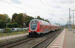 DB 446 048  Main-Neckar-Ried-Express  als Sonderfahrt Richtung Erfurt, am 05.10.2023 in Neudietendorf.