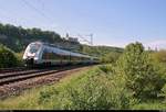 9442 802 (Bombardier Talent 2) von Abellio Rail Mitteldeutschland als SE 74529 (SE15) von Saalfeld(Saale) nach Leipzig Hbf fährt bei Saaleck auf der Bahnstrecke Halle–Bebra (KBS 580).