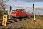 146 007-0 unterwegs am km 9,1 bei Schkopau.